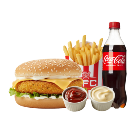 BestEver Veggie Burger Combo