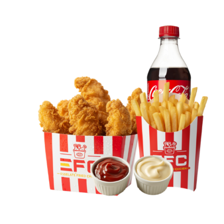Boneless Chick-n-Strips Combo