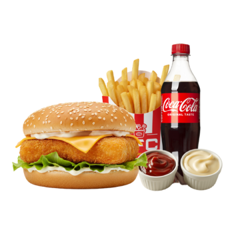 Fish Fillet Burger Combo