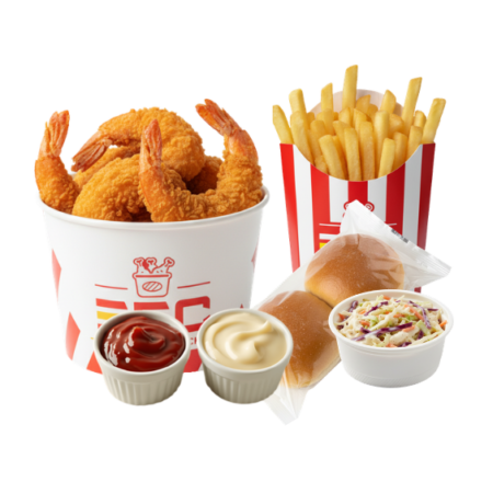 Crispy Jumbo Shrimp Meal