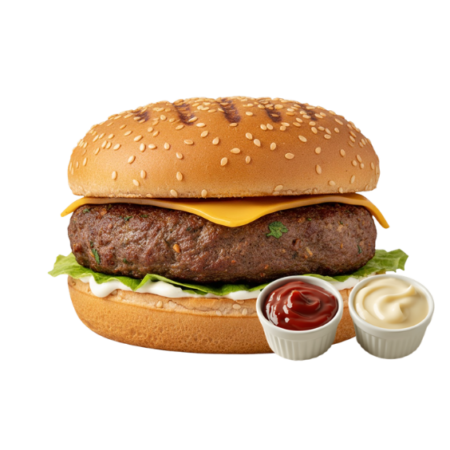 Kabab Burger Chapli